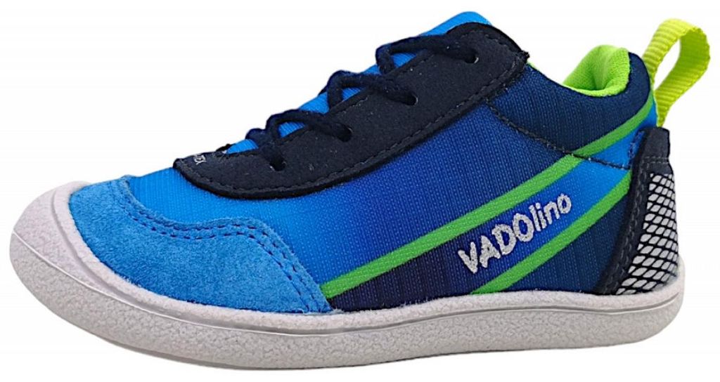 Vado FLAKE Lace Vatex Barfußschuhe Blau in Gr. 24