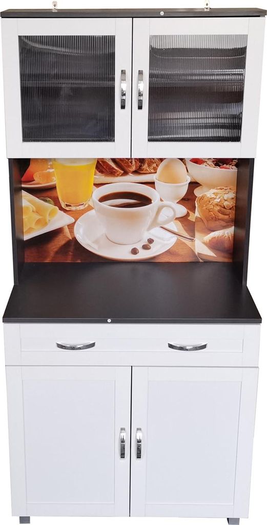 Küchenbuffet 1 Schublade Blanca Bistro