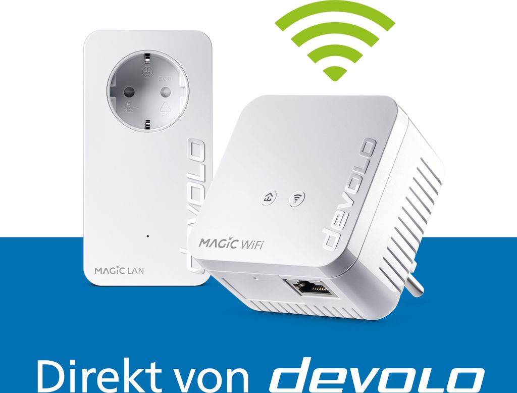 devolo Magic 1 WiFi mini Powerline Amplificateur WLAN 2x Image du produit 