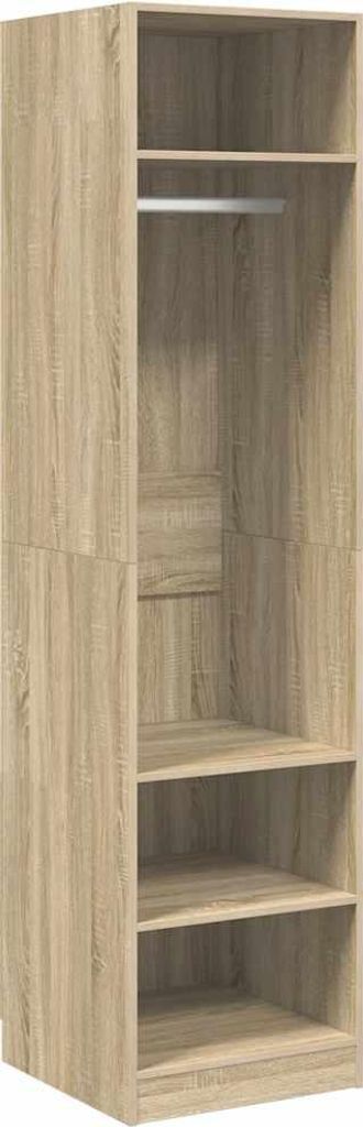 vidaXL Kleiderschrank Sonoma-Eiche 50x50x200 cm Holzwerkstoff