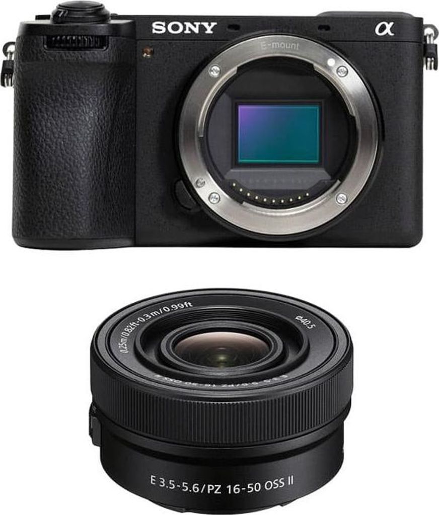 Sony α ZV-E10 + E PZ 16-50mm F3.5-5.6 OSS II MILC 24,2 MP Image du produit 