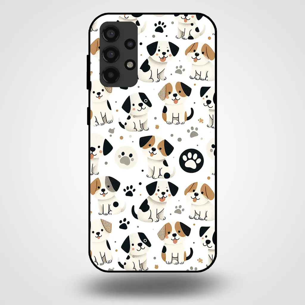 Cover Samsung A32 4G Design Cani - Protezione TPU Flessibile