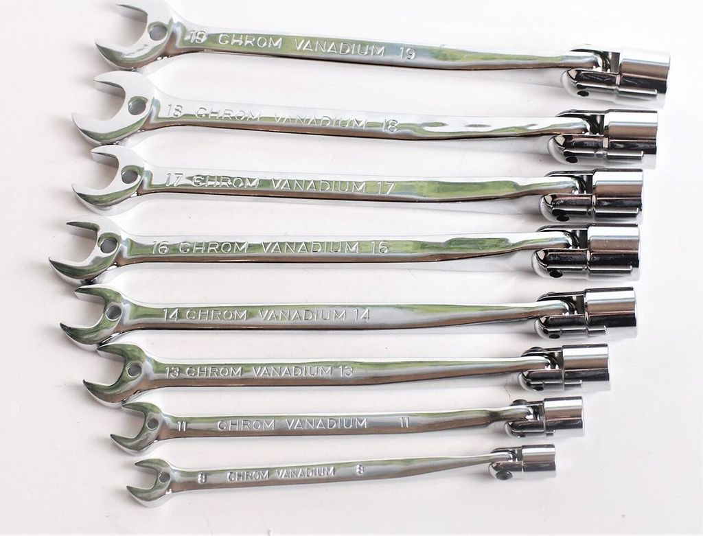 Set di chiavi aperte SALTUS 8 pezzi 8-19 mm 3in1 Immagine del prodotto 