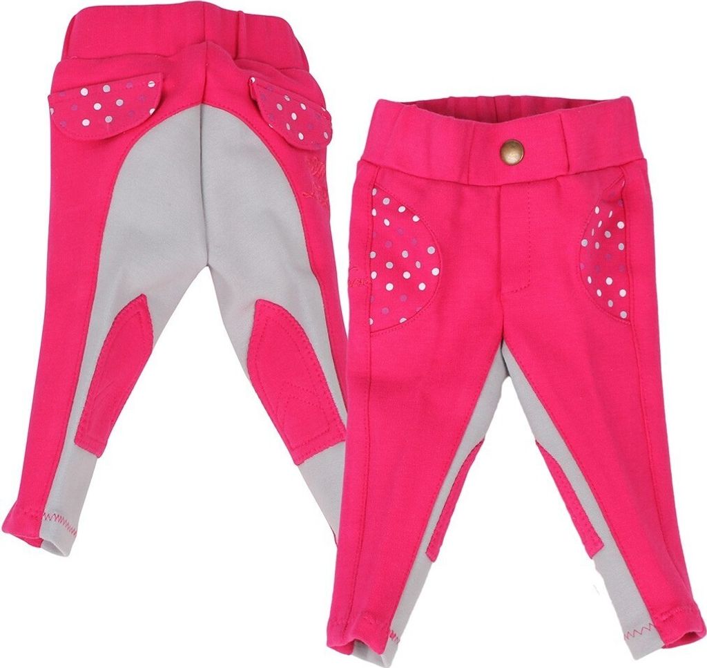 QHP Reithose Junior Mickey Fuchsie, QHP17_Gr.:104 Produktbild 