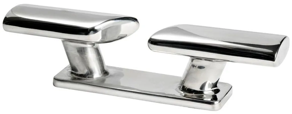Taquet de pont poli miroir anticorrosion en inox AISI 316