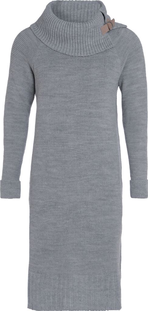 Knit Factory Jamie Strickkleid - Grau - 40/42