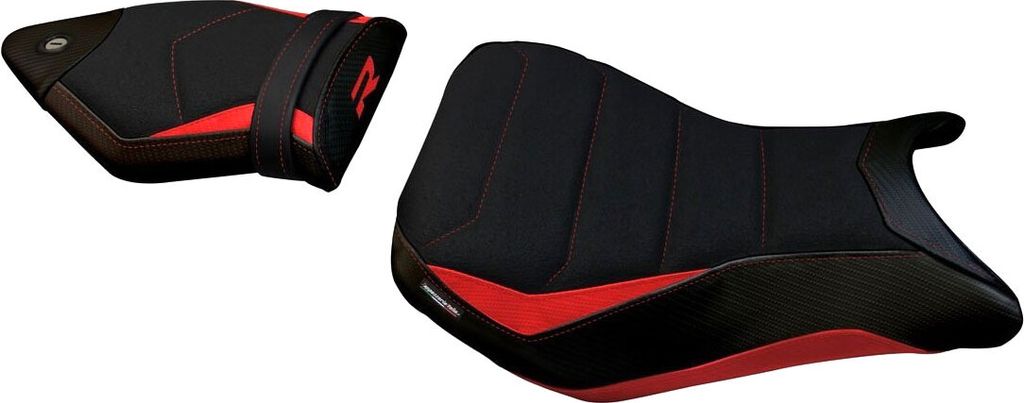 Sitzbezug Fulda 2 Ultragrip 6RD mit logo für BMW s 1000 r