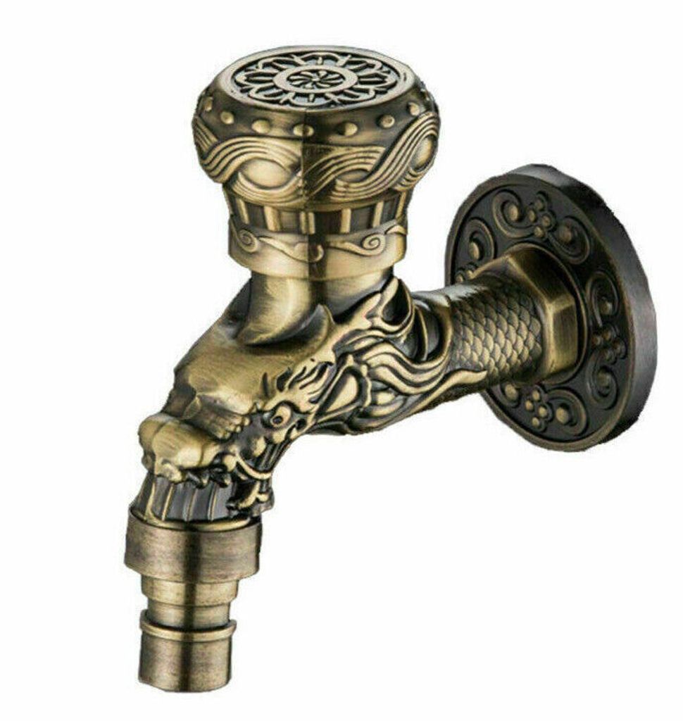 Nostalgie Wasserhahn Auslaufhahn Auslaufventil Garten Produktbild 
