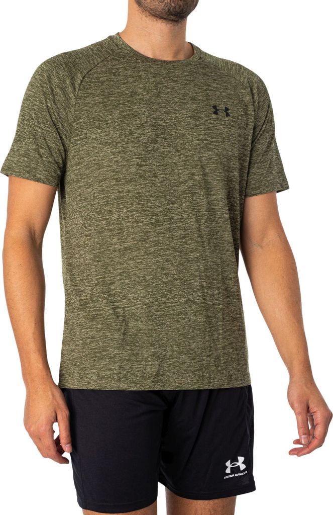 Under Armour Tech 2.0 Kurzarm-T-Shirt, Grün M Produktbild 