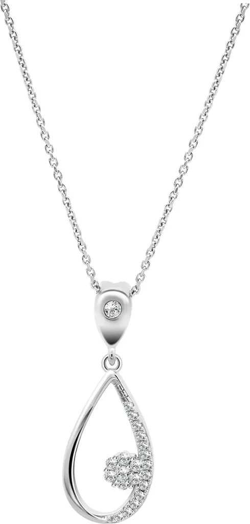 Collier Femme en Argent 925 Lotus Silver Trendy Maille Fine 42 cm Chic
