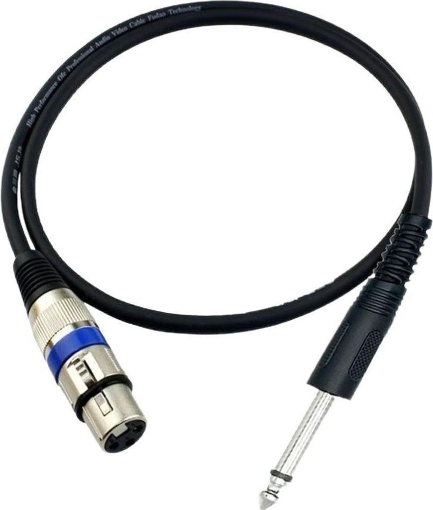 INF 6,5mm auf XLR Audiokabel - Mikrofon, Mischpult und Lautsprecher Verbindung 5 m