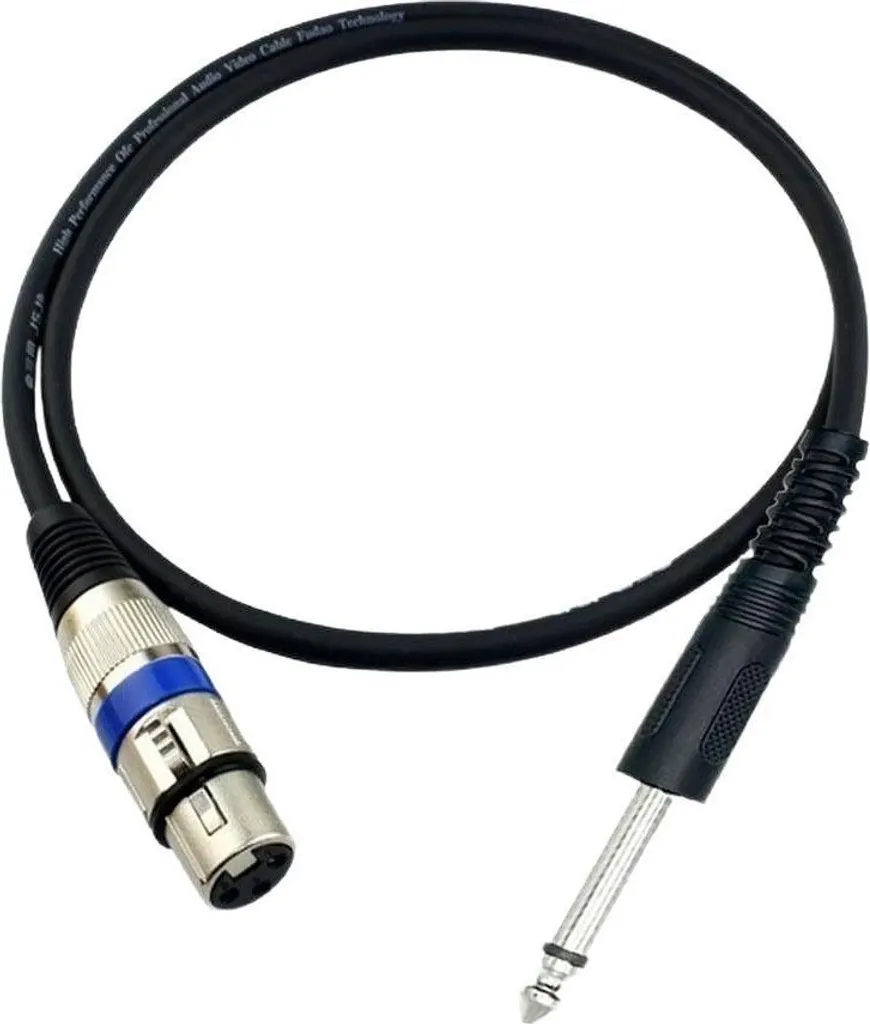 Cavo Audio 6,5 mm a XLR 5m Professionale | Collegamento Microfono e Mixer
