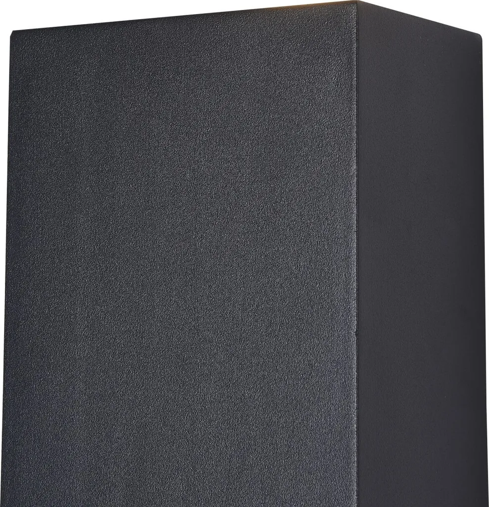 Maytoni Times Square Applique murale LED IP54 3000K noir pour extérieur