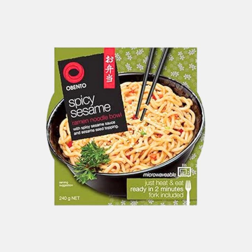 Obento Spicy Sesame Ramen Noodle Bowl 240g