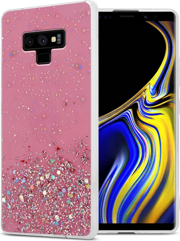 Recensione Custodia Cadorabo Samsung Note 9 - TPU Glitter Rosa