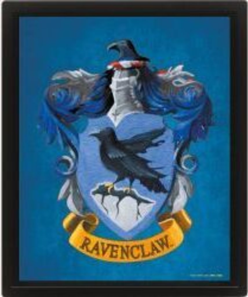 Harry Potter - Colourful Crest Ravenclaw - 3D-Bild