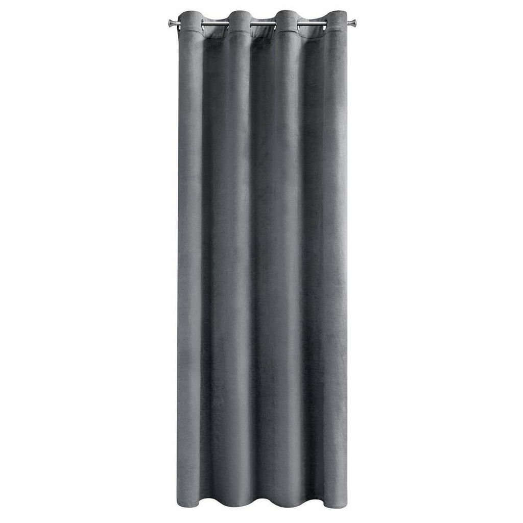 Eurofirany ROSA Vorhang 140x250 Ösen Graphit Produktbild 