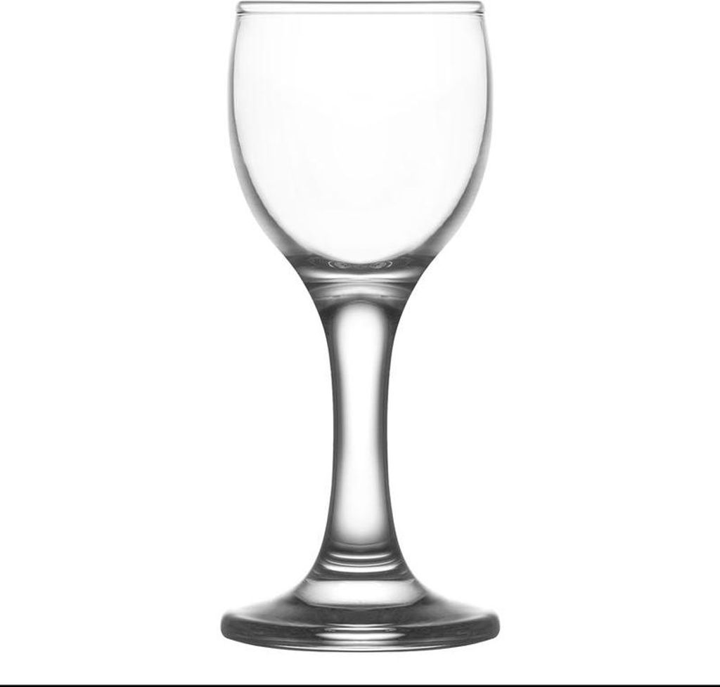 Glas Misket, LAV, Glas, für Likör, 55 ml, 46x112 mm, Packung 6 Stk.