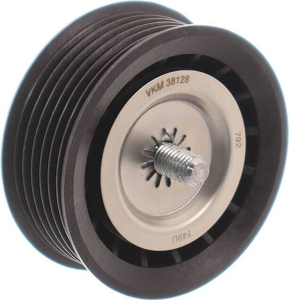SKF VKM 38128 Umlenkrolle Keilrippenriemen passend für MERCEDES-BENZ SPRINTER 3,5-t Kasten (906) VIANO (W639) VITO Bus (W639) VITO / MIXTO Kasten