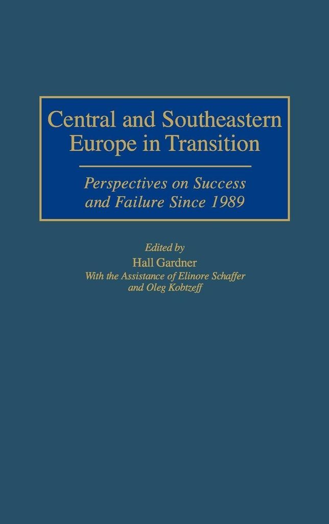 Central and Southeastern Europe in Transition