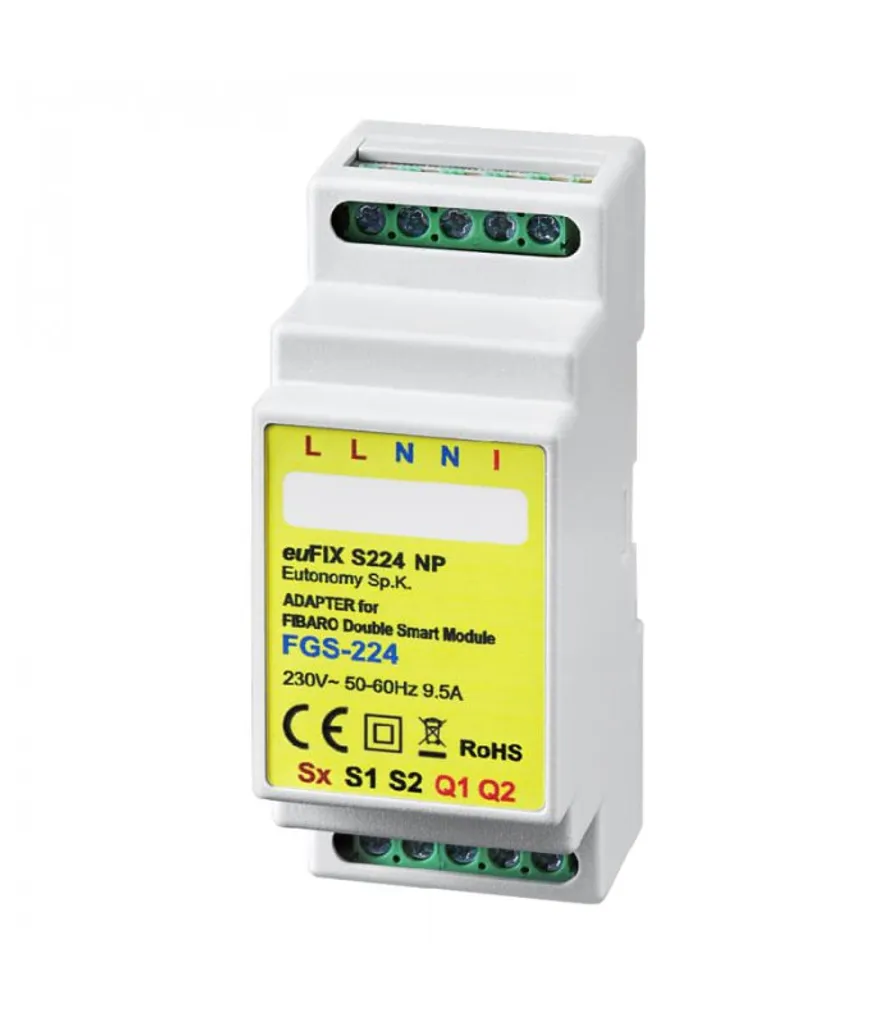 EuFIX S224NP Eutonomy per Fibaro FGS-224 - Spedizione Rapida