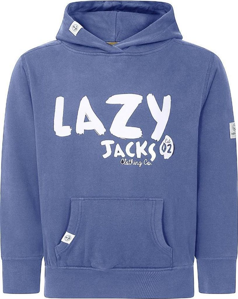 Lazy Jacks - Kapuzenpullover für Kinder LJ406 (116) (Denim)