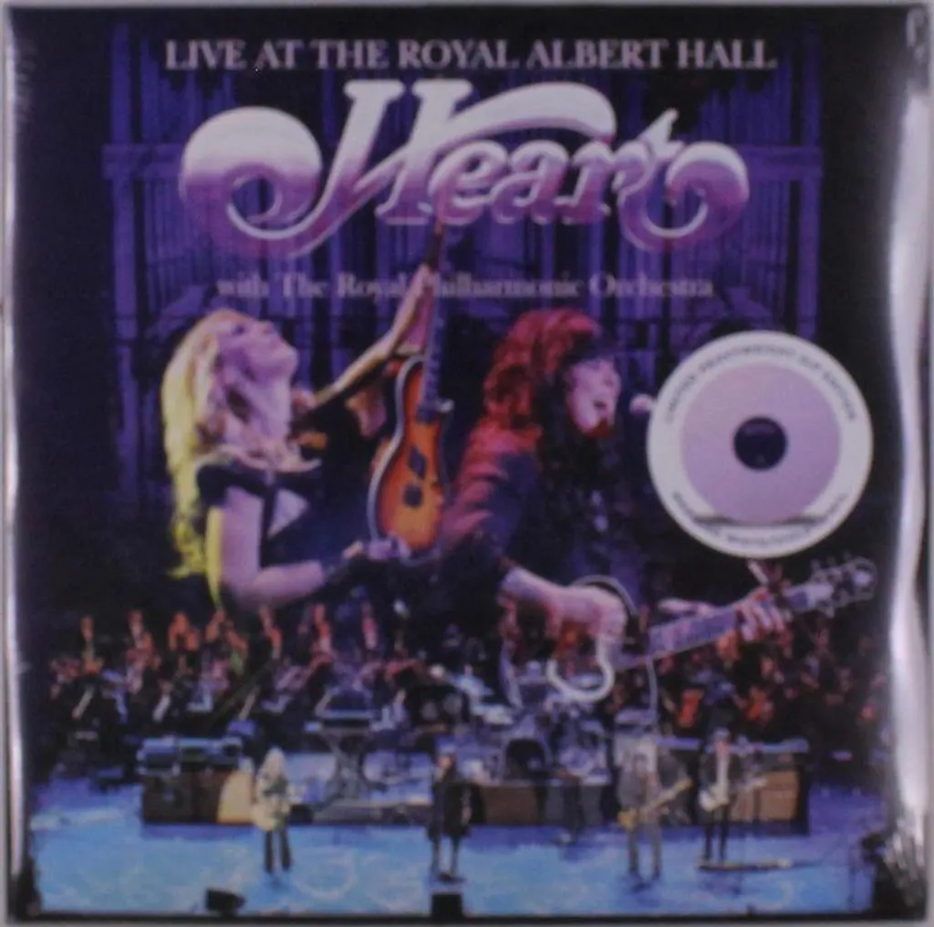Heart Live Royal Albert Hall Vinyle 180g Marbré Violet Édition Limitée