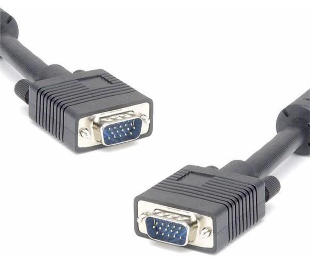 Kabel k monitoru SVGA, 15 M/15 M, 5 m, ferritové stínení, Obrázek produktu 