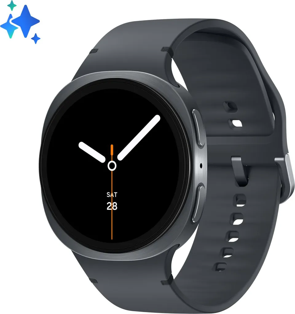 Galaxy Watch8 Samsung Montre avec Écran AMOLED 3,3 cm 32 Go et GPS Intégré