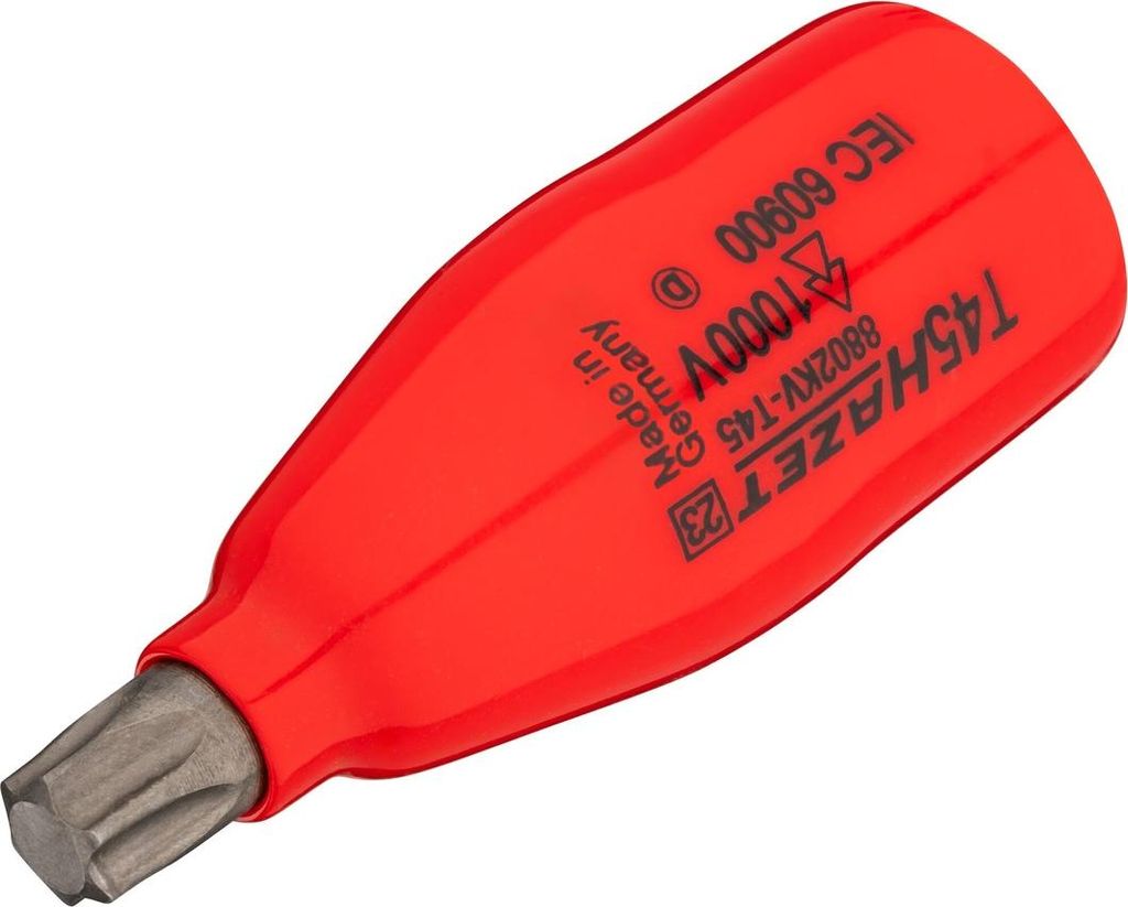 Hazet Schraubendreher-Steckschlüsseleinsatz, schutzisoliert 8802KV-T45, 3/8 (10 mm) Vierkant hohl, Innen TX Profil, SW T45