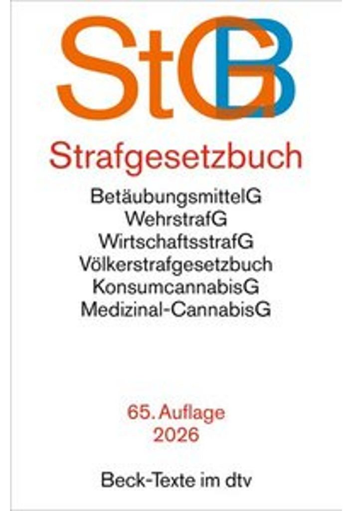 Strafgesetzbuch. StGB Immagine del prodotto 