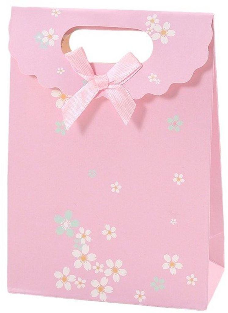Papiergeschenkbeutel - Handtas - Geschenkverpackung - Geschenkbeutel - Papiergeschenkbeutel - Geschenkbeutel - Mit Griff und Fenster - Weihnachtsge...