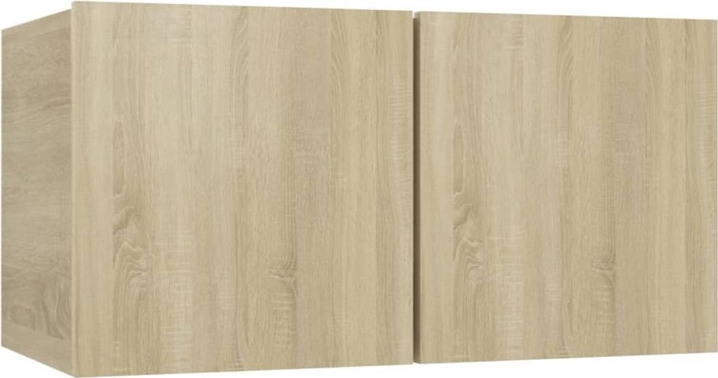 vidaXL TV-Hängeschrank Sonoma-Eiche 60x30x30 cm Produktbild 