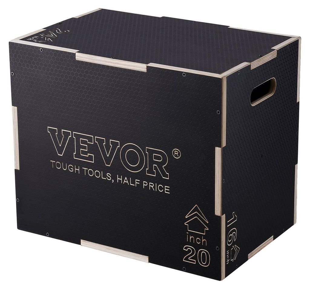 VEVOR 3-in-1 plyometric jump box 24/20/16 pollici, jump box Immagine del prodotto 