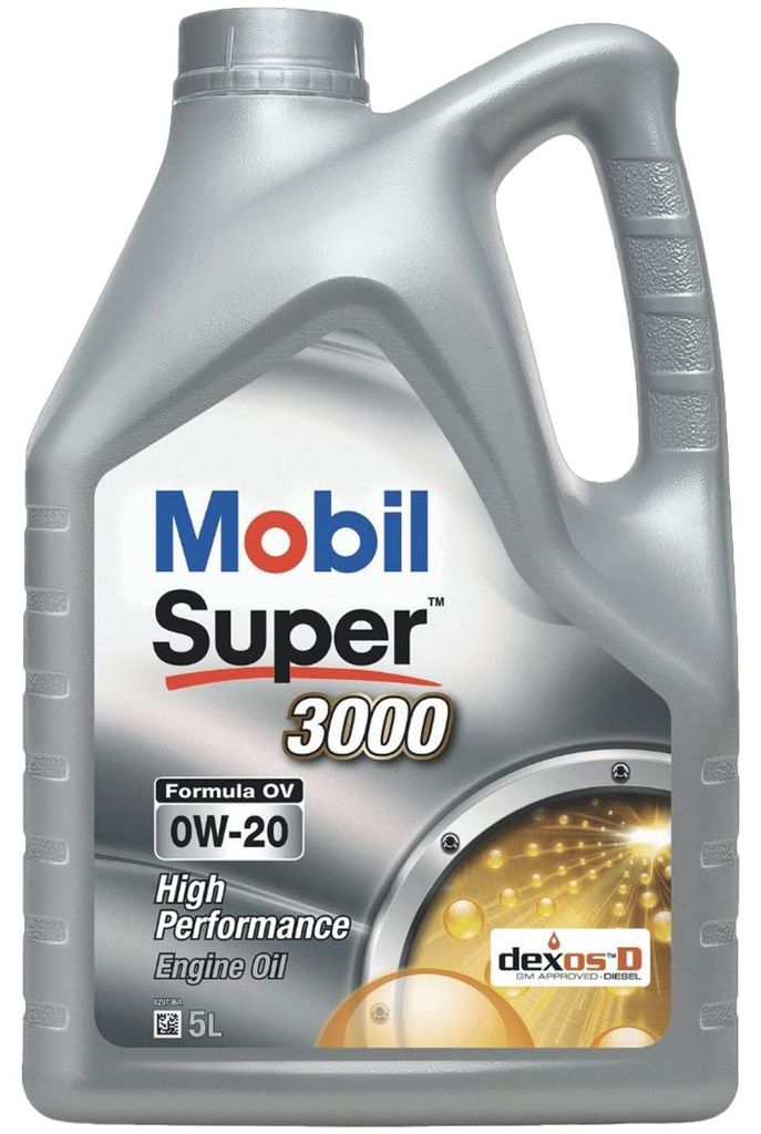 MOBIL Super 3000 Formula OV für 0W-20 5 Liter Motoröl Produktbild 