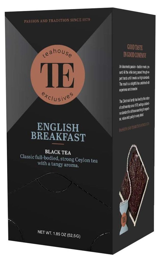 Teahouse Exclusives Luxury Tea Bag English Breakfast, 15 Produktbild 