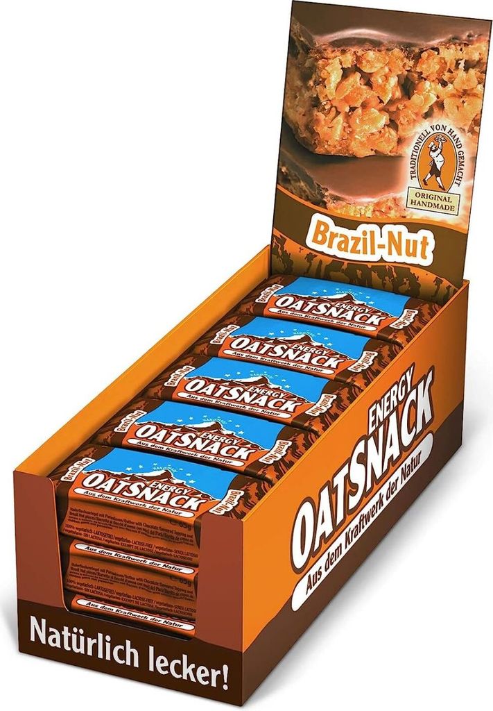 Davina Energy Oat Snack - 15 Riegel Brazil Nut Produktbild 
