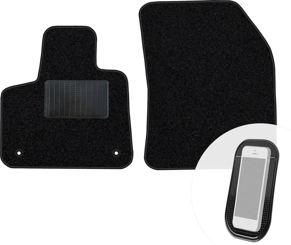 Set Tappetini Anteriori 2 Pezzi Opel Grandland X 2017+ Velluto moto-MOLTICO