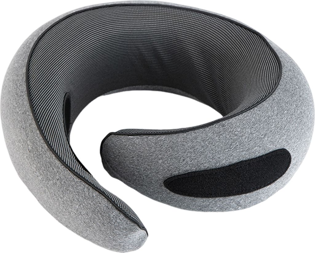 Reise-Nackenkissen, tragbares Memory-Schaum-Kissen im Schneckendesign, ergonomisches Nackenkissen für Flugzeug, Bahn, Reisen und Zuhause