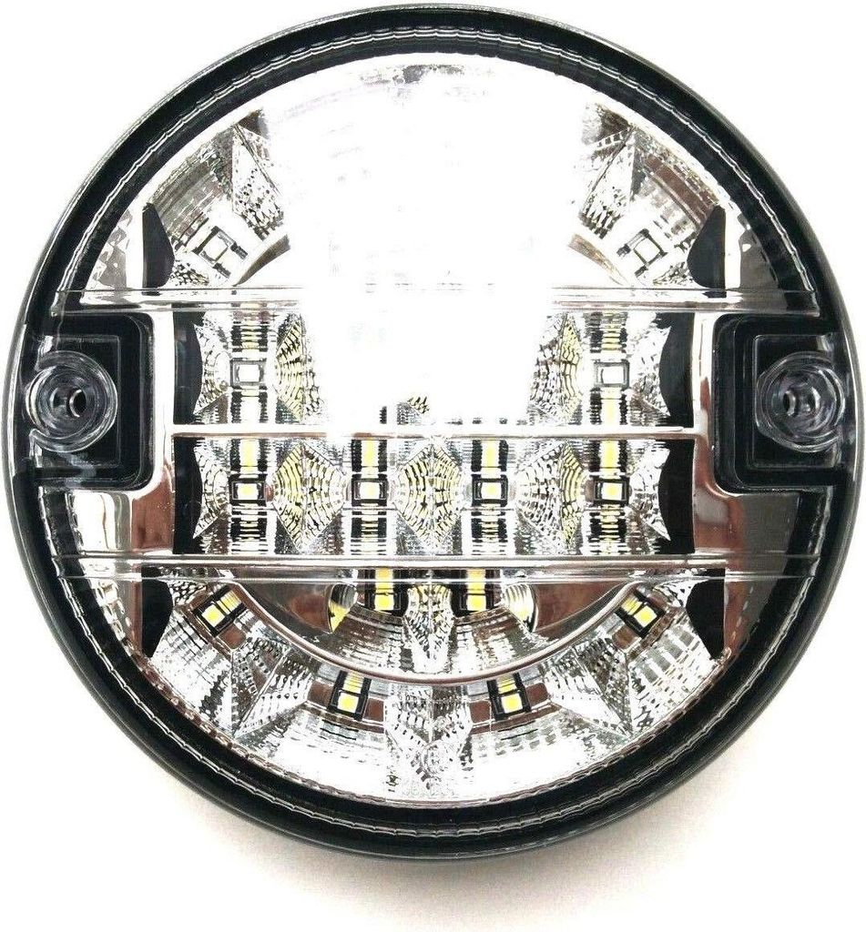 LED Rückfahrleuchte Rückfahrscheinwerfer Rund ř140 20 LED E4 für Anhänger LKW PKW