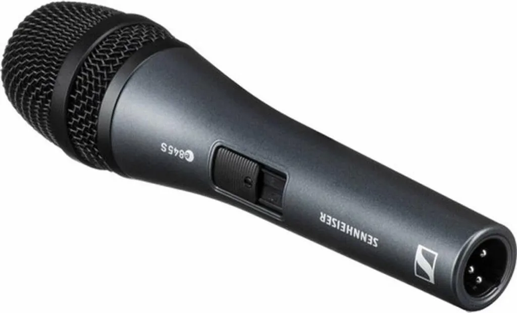 Sennheiser e 845-S Micro de Scène avec Interrupteur pour Chanteur Pro