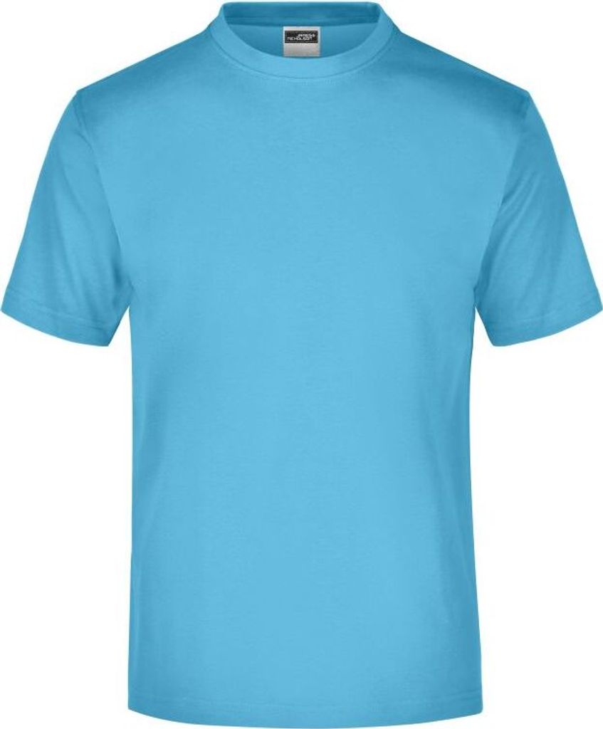 Komfort-T-Shirt aus Single-Jersey sky-blue, Gr. XL