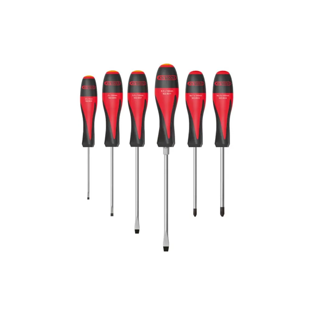 Set de tournevis d'atelier KS TOOLS 922.6020 pour mécanique et montage