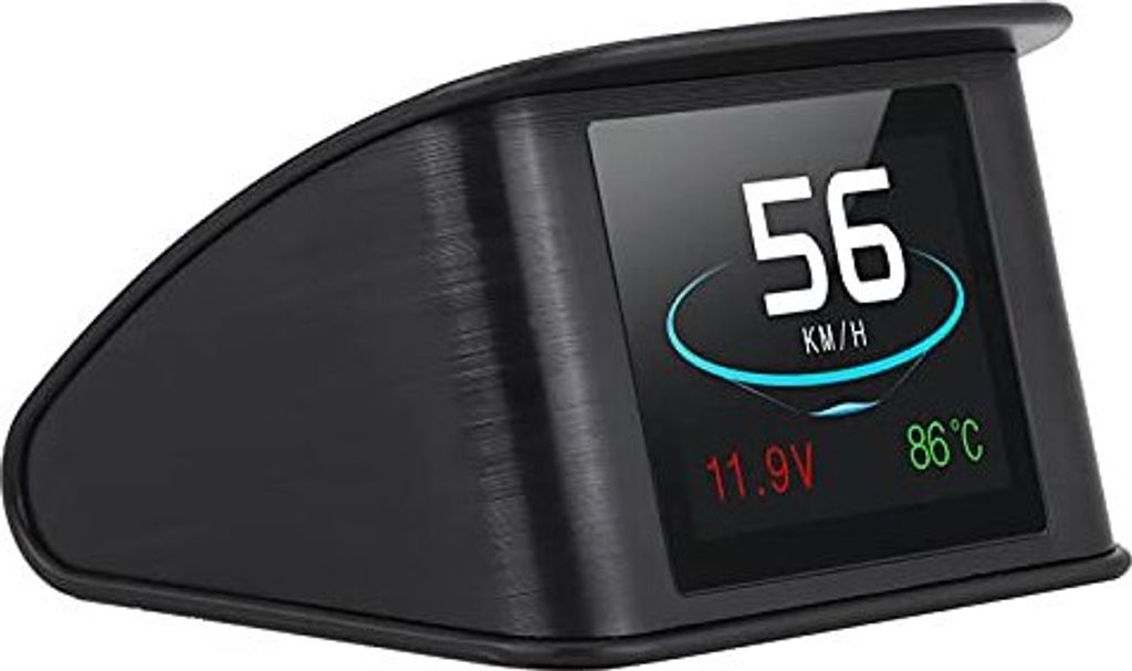 Dewin Car HUD Display, P10 Universal Head Up Display OBD2 Speed Warning Fuel Consumption Projector