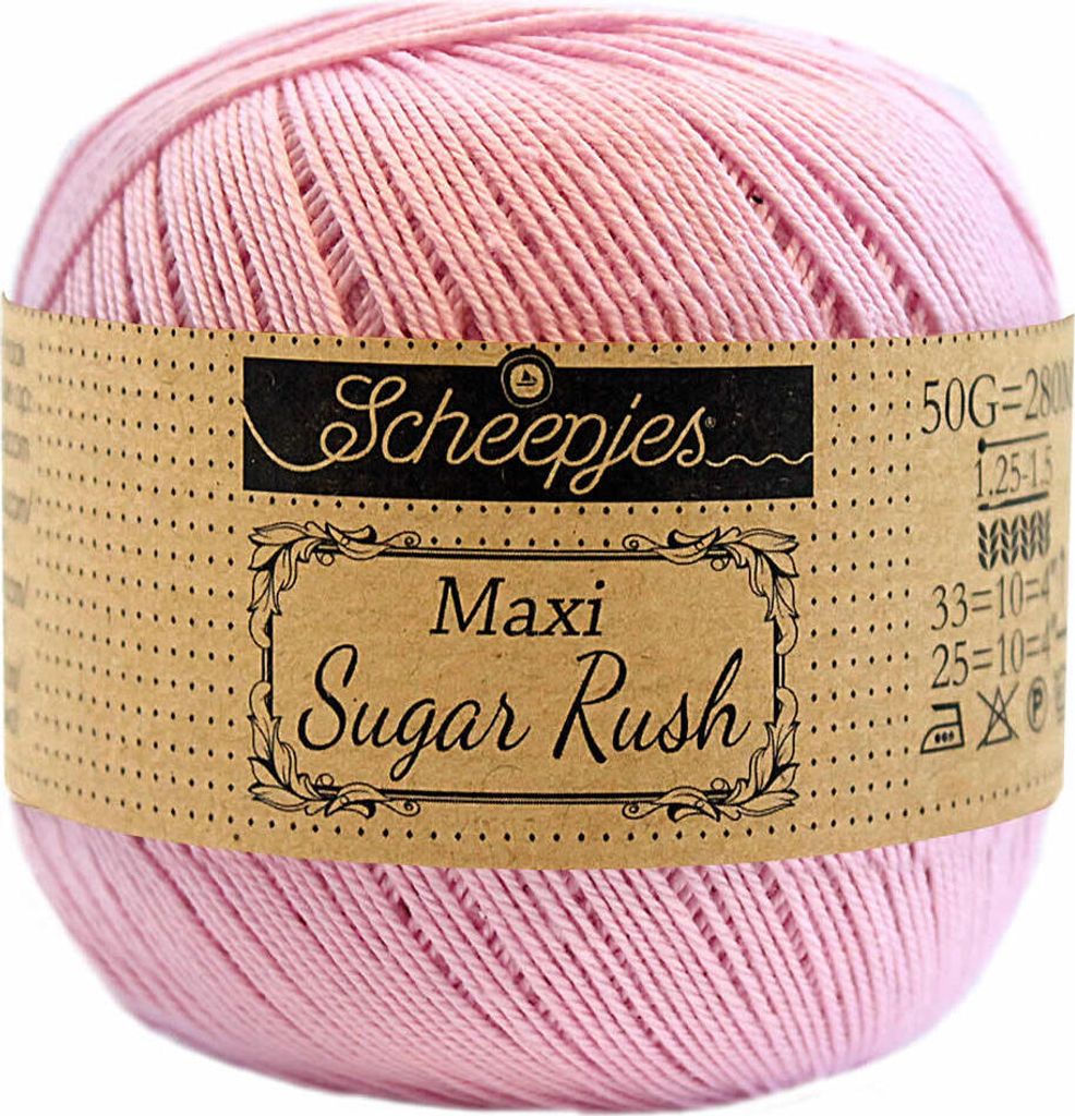 Scheepjes Maxi Sugar Rush 50g (246) Icy PInk