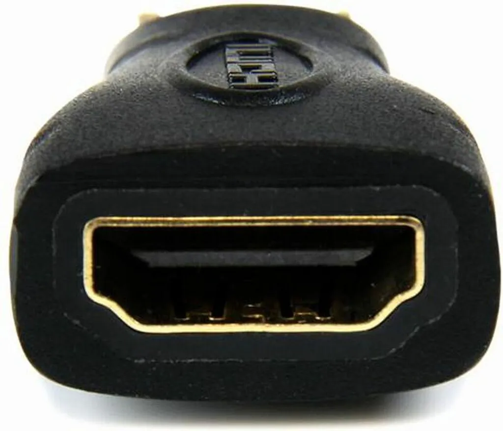 Startech Adaptateur HDMI HDACFM Noir Haute Résolution 4K Ultra Compact