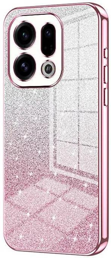 Glitzer Hülle für Oppo Find X9 - Phonesta Crystal Sparkle Silikon Back Cover - Rosa
