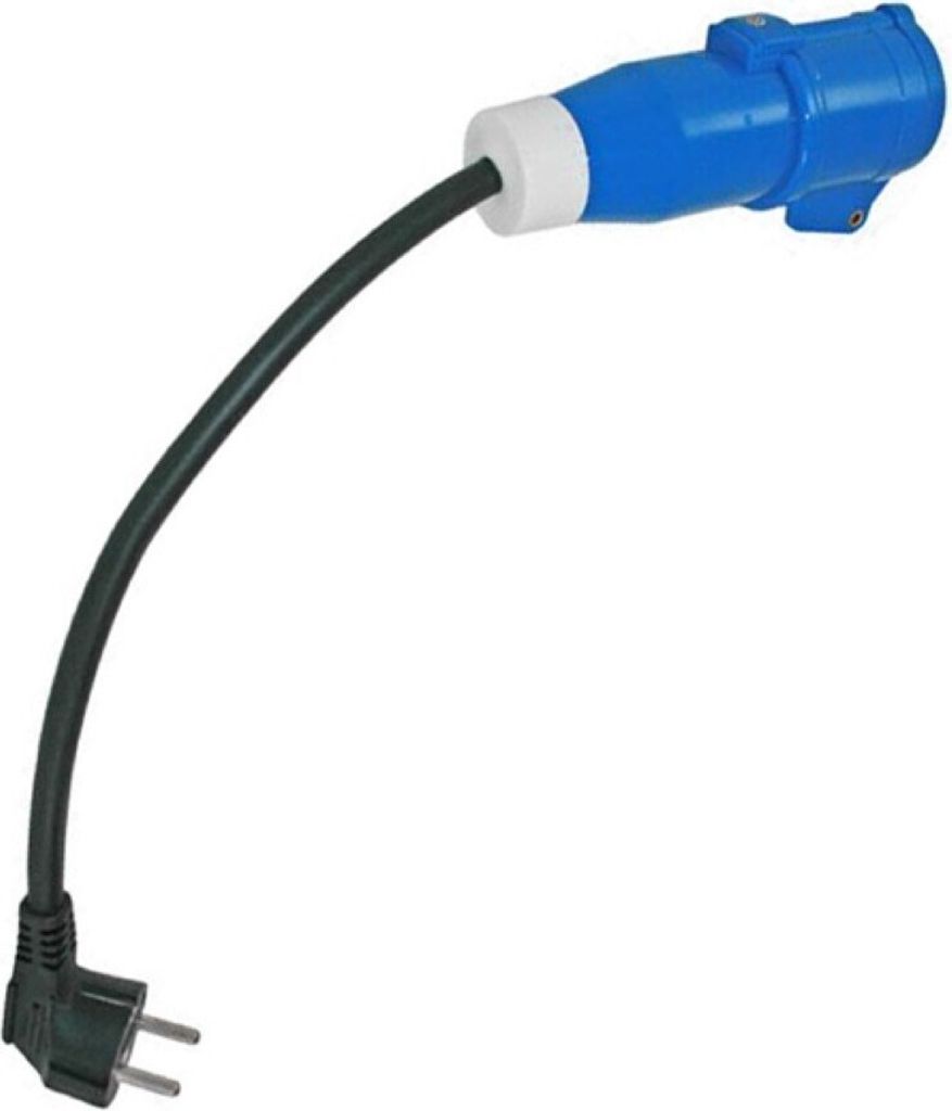 Câble adaptateur de Schuko à CEE femelle caravane Image du produit 