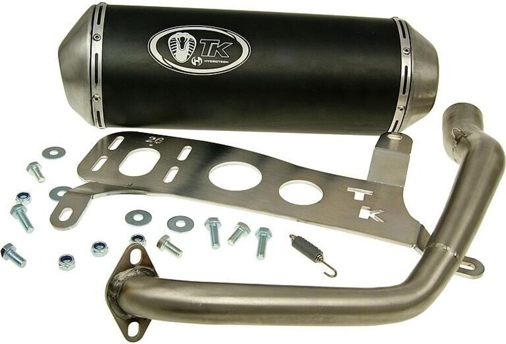 Auspuff TurboKit GMax 4T mit Zulassung für Kymco Agility City 125