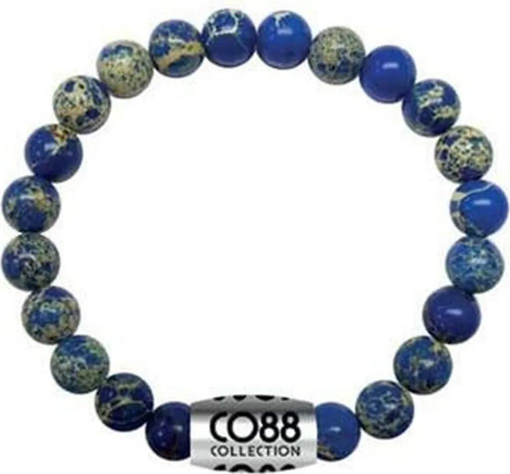 Bracciale Donna CO88 Collezione 8CB-17025 Blu Acciaio e Pietre Dure